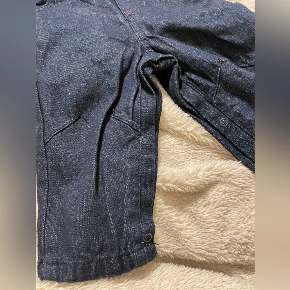 NWOT Dino Denim Overalls